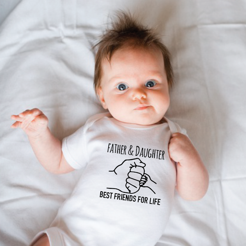 Daddy and Daughter/Son Matching Fist Bump T-shirts