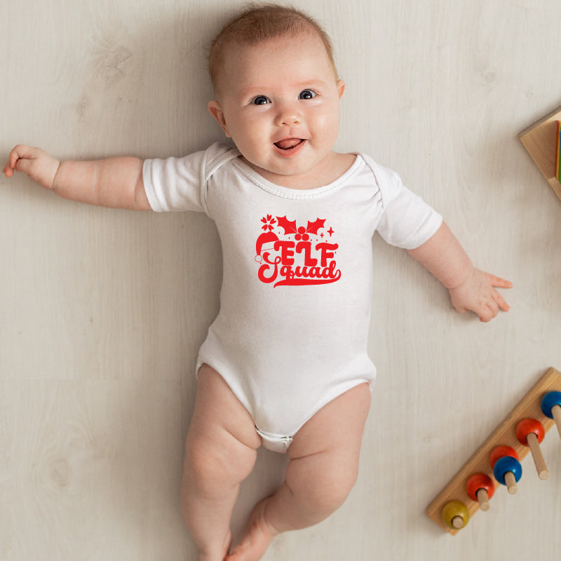 Elf Squad Baby Christmas Outfit