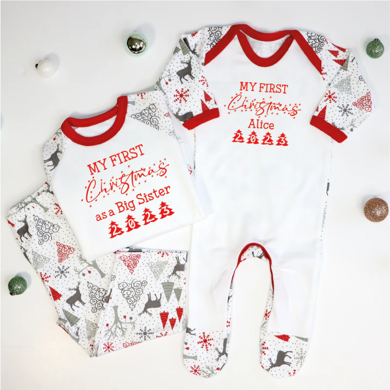 My First Christmas as a Big Brother Pyjamas