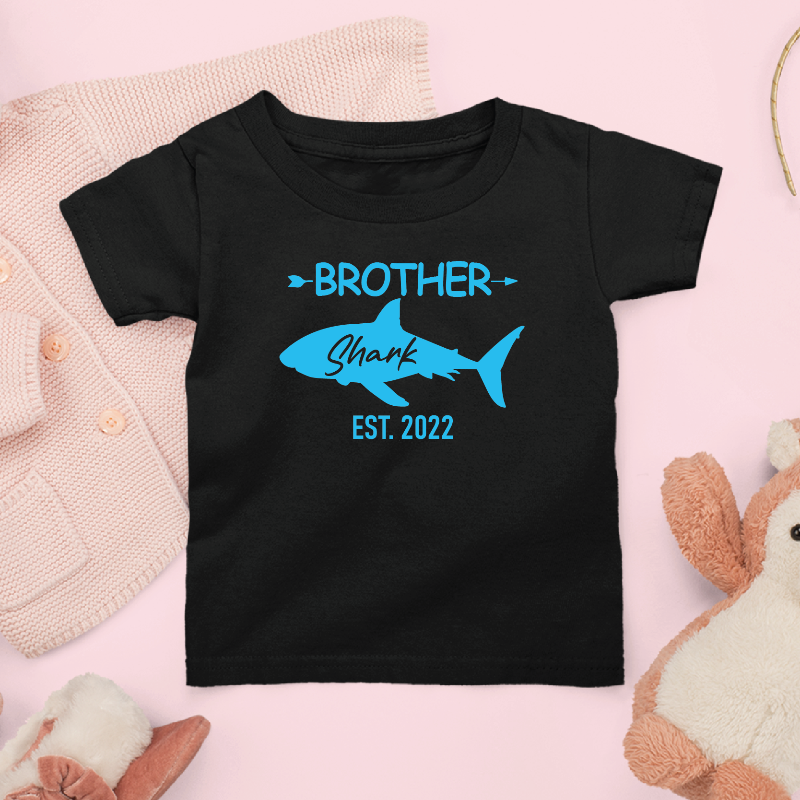 Baby Shark Mini Shark Daddy Shark and Mama Shark Family Matching T-shirts
