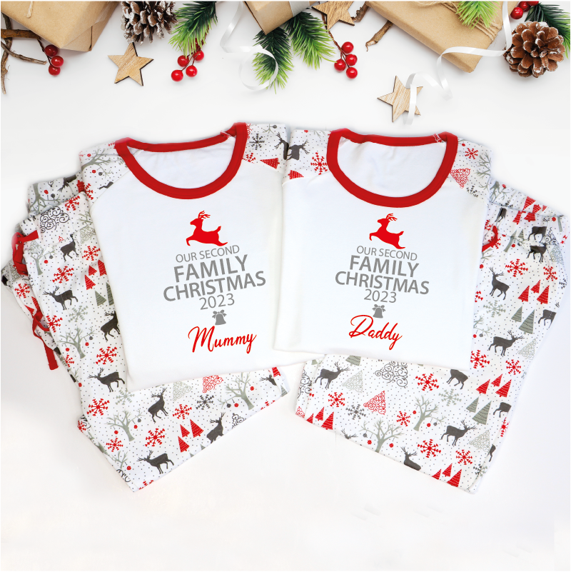 Our Second Family Christmas Pyjamas