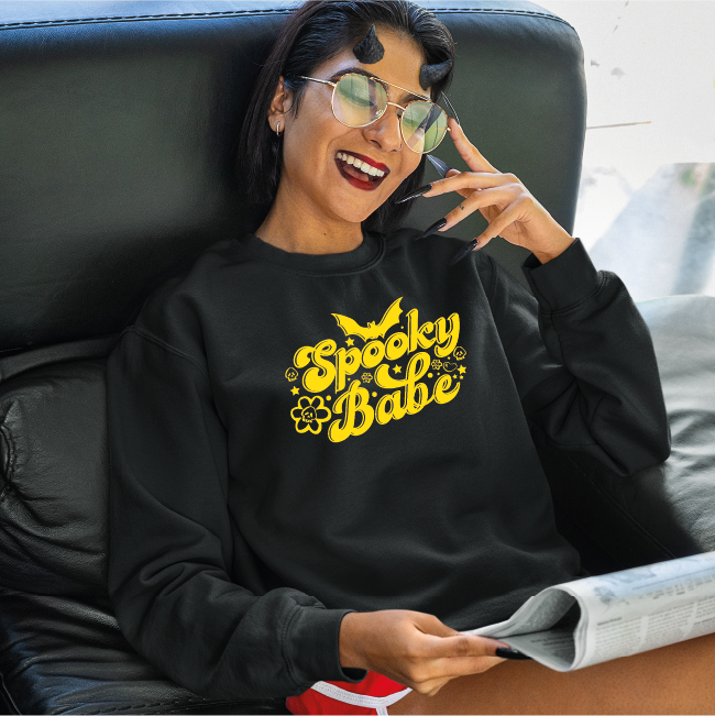 Spooky Babe Sweatshirt