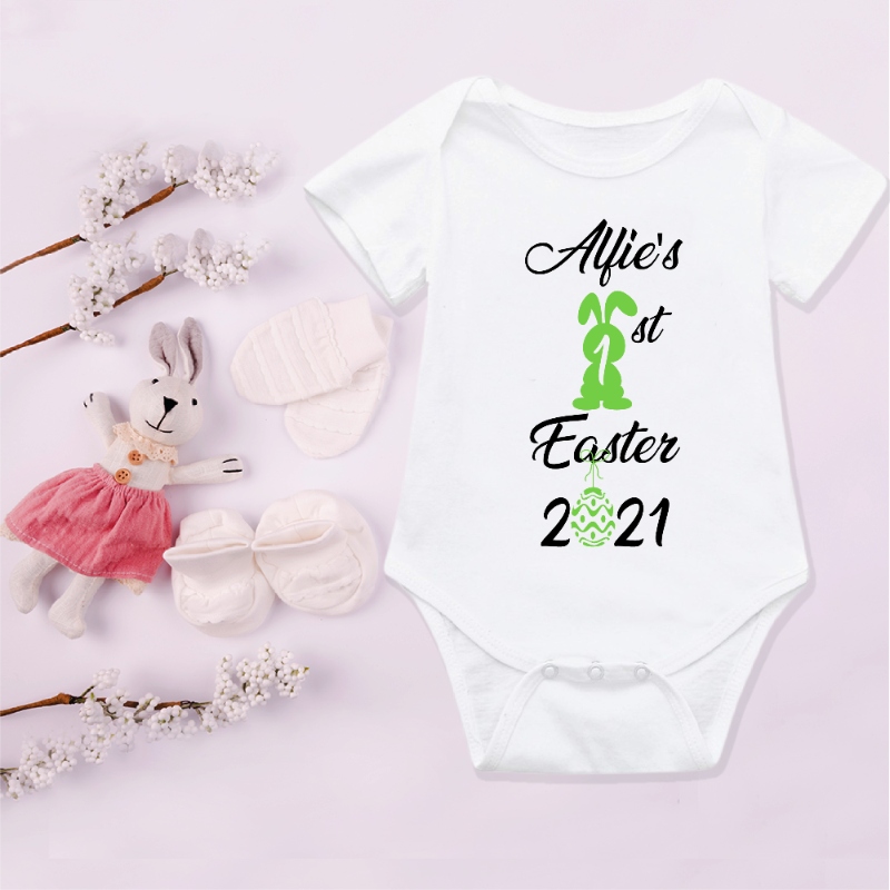 Personalised My First Easter Baby Vest