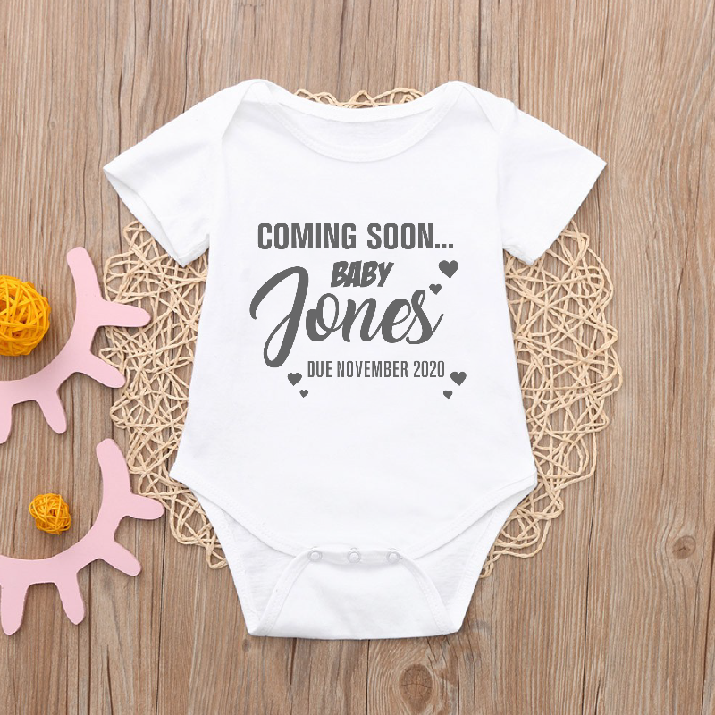 Coming soon deals baby vest