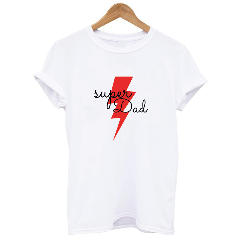 Personalised Matching Super Dad, Super Mum and Super Kid T-shirts