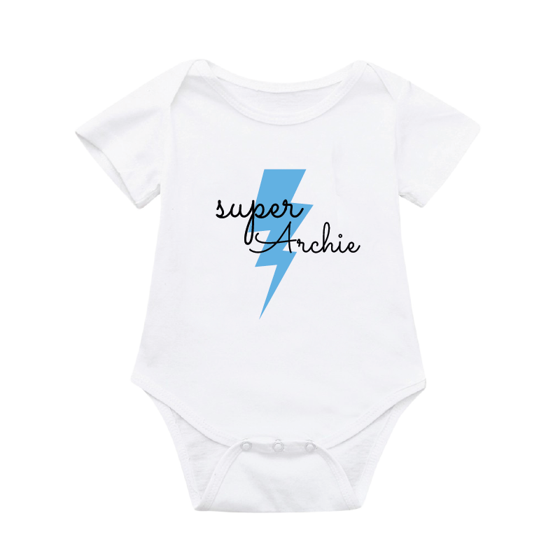Personalised Matching Super Dad and Super Kid T-shirt Set