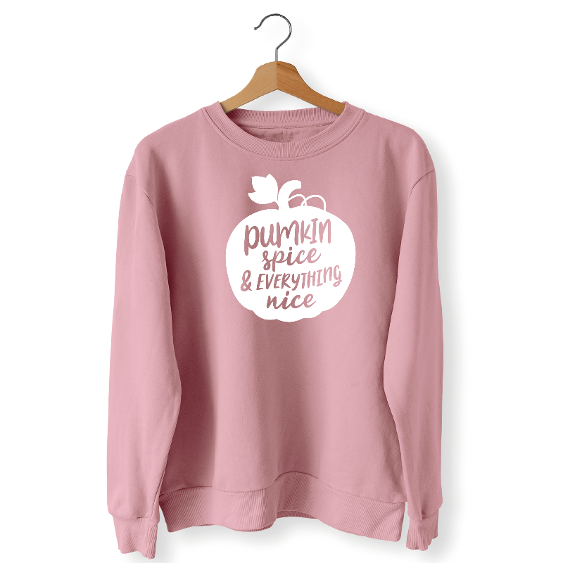 Pumpkin Spice and Everything Nice Autumn Women's Sweatshirt