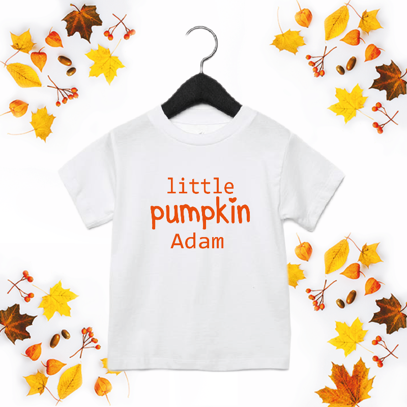 Personalised Little Pumpkin Top