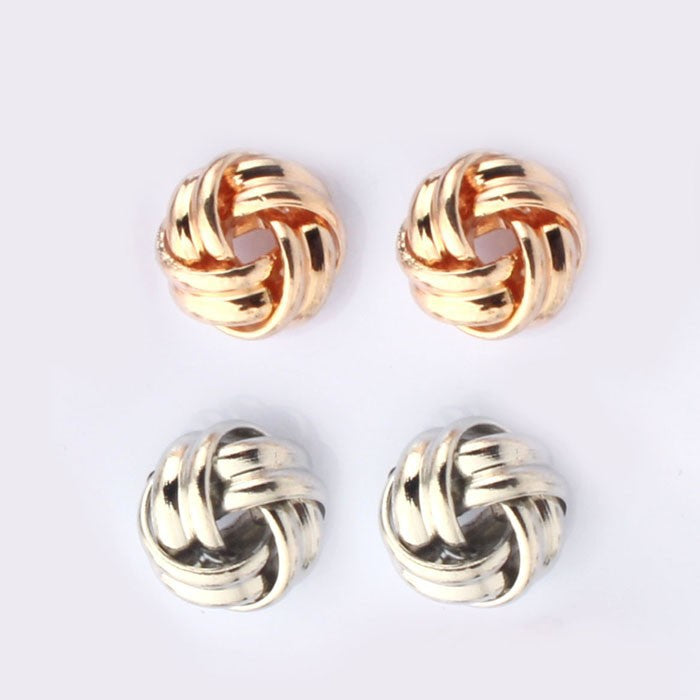 I Couldn't Tie the Knot Without You - Knot Earrings