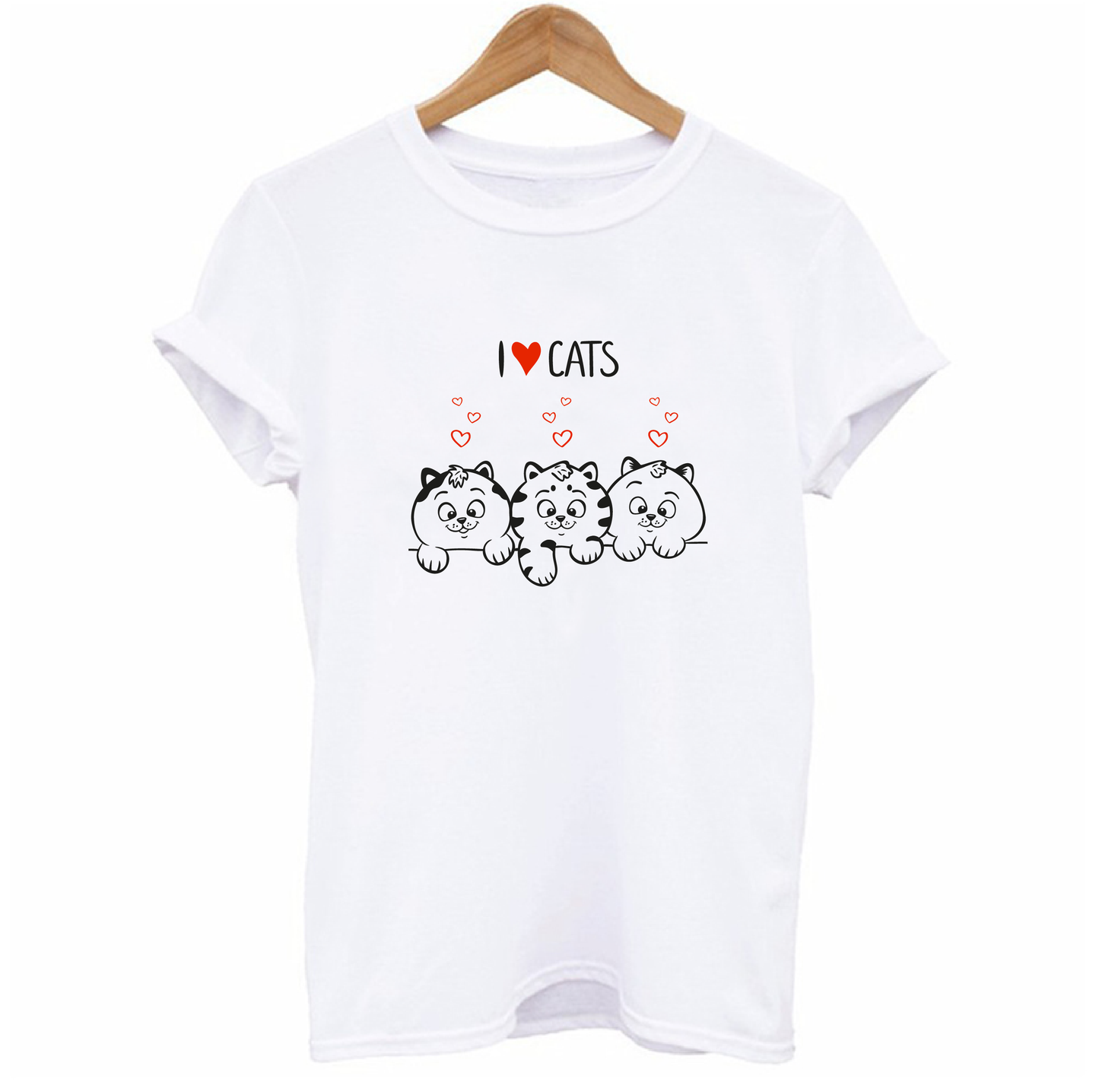 I Love Cats T-shirt
