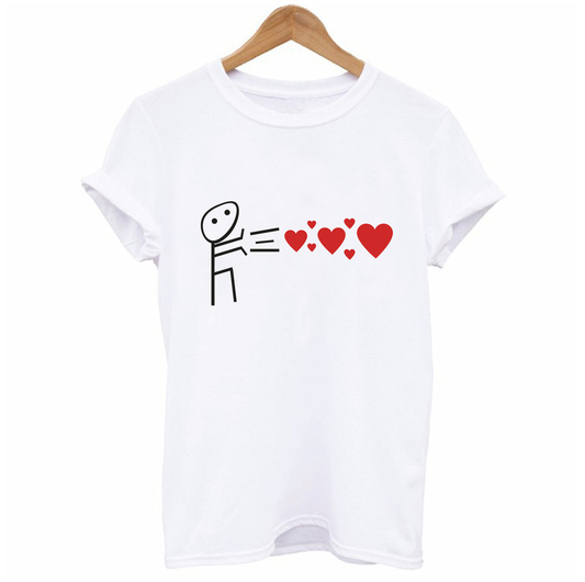 spread love not germs t-shirt