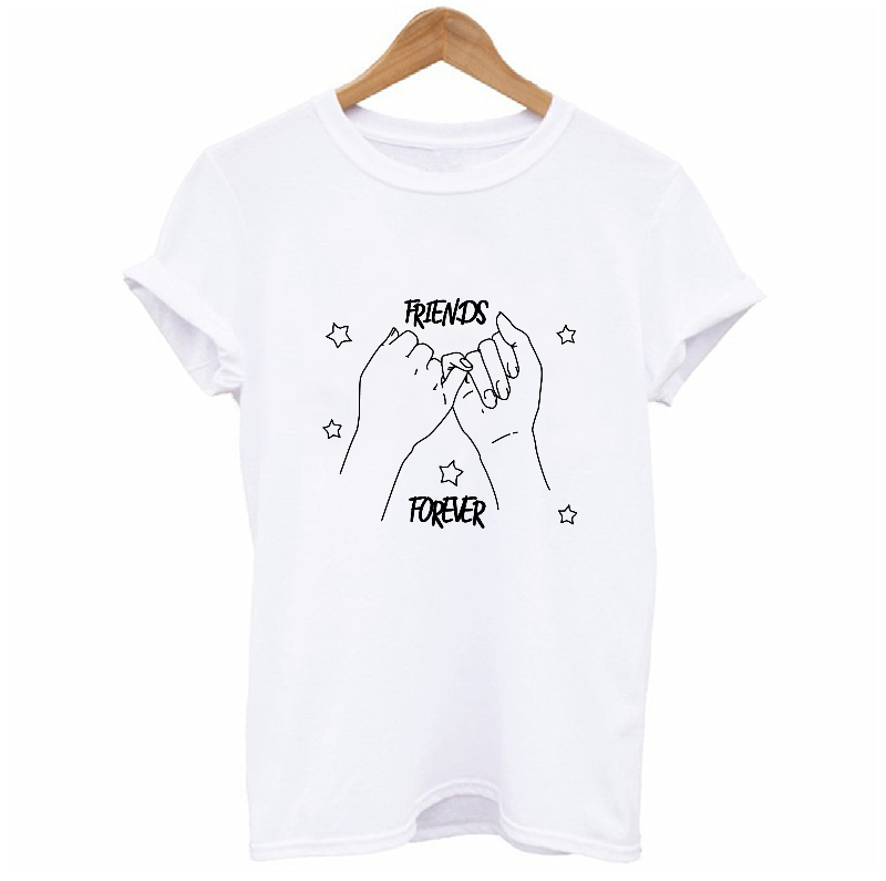 Friends Forever - Pinky Promise T-shirt For Women