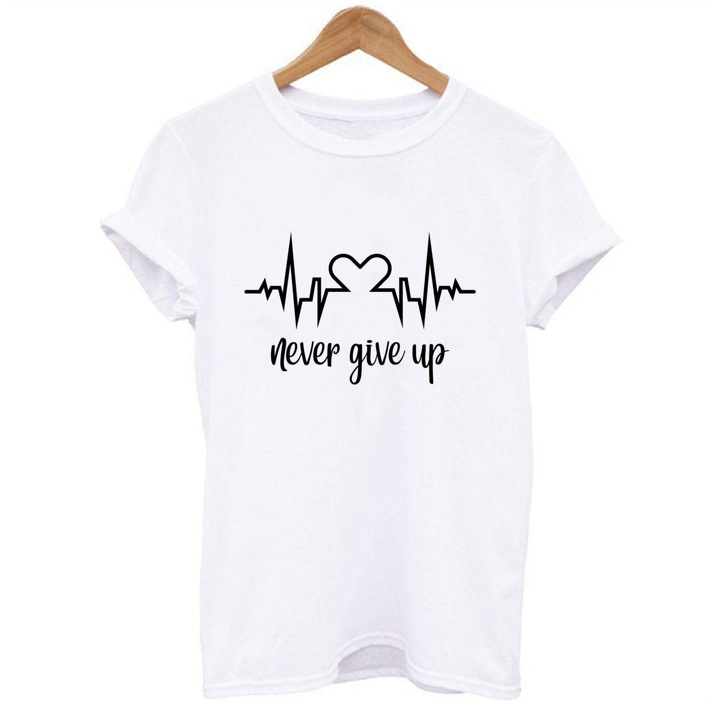 Never Give Up T-shirt