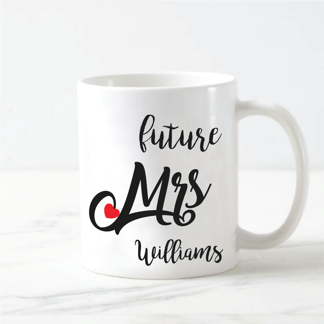 Personalised Future Mrs. Mug