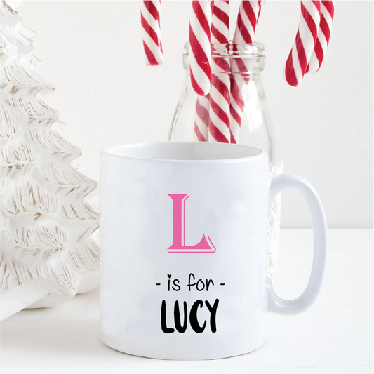 Personalised Monogram Name Mug