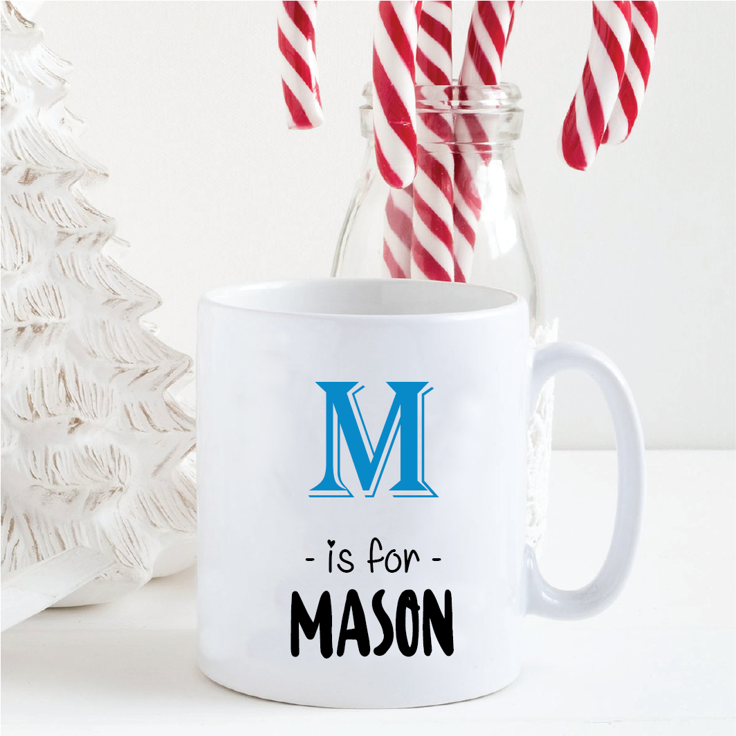 Personalised Initials Name Mug