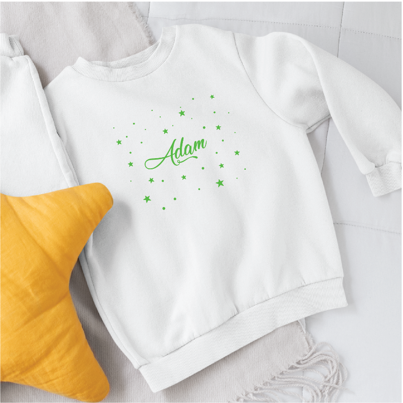 Personalised Family Christmas Star Jumpers