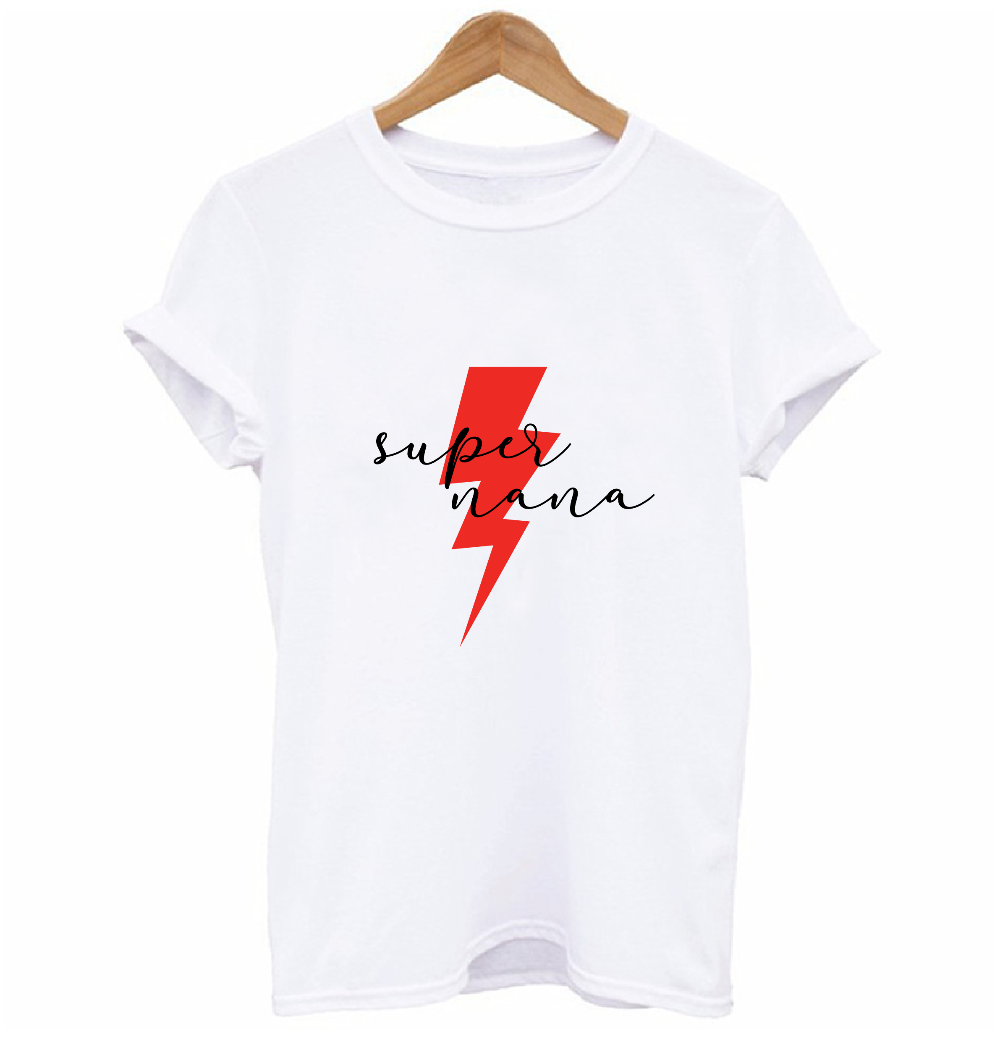 super nana personalised top