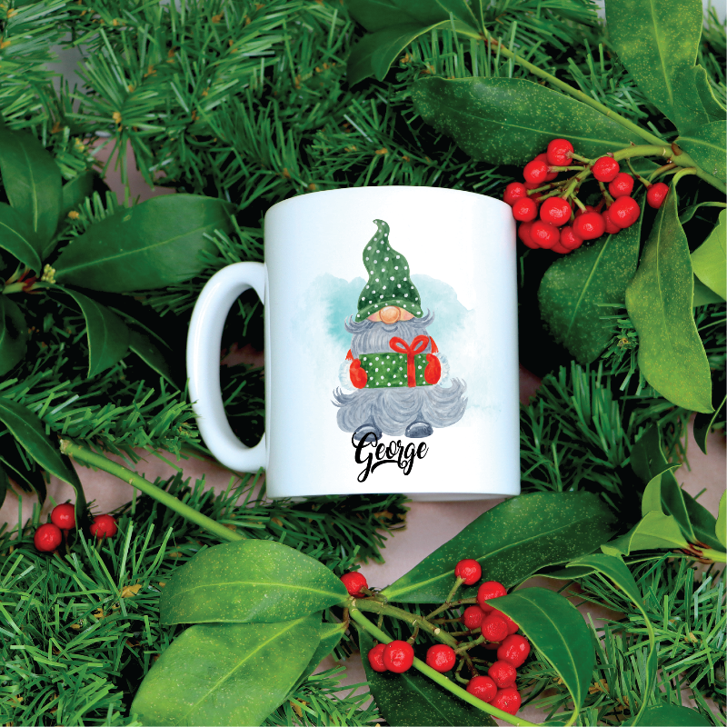Personalised Cute Gonk Mug Gift