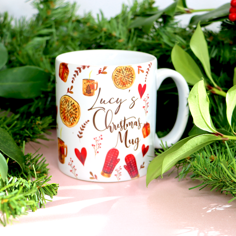Personalised Christmas Movie Mug