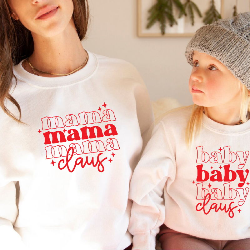Matching family 2025 christmas sweatshirts