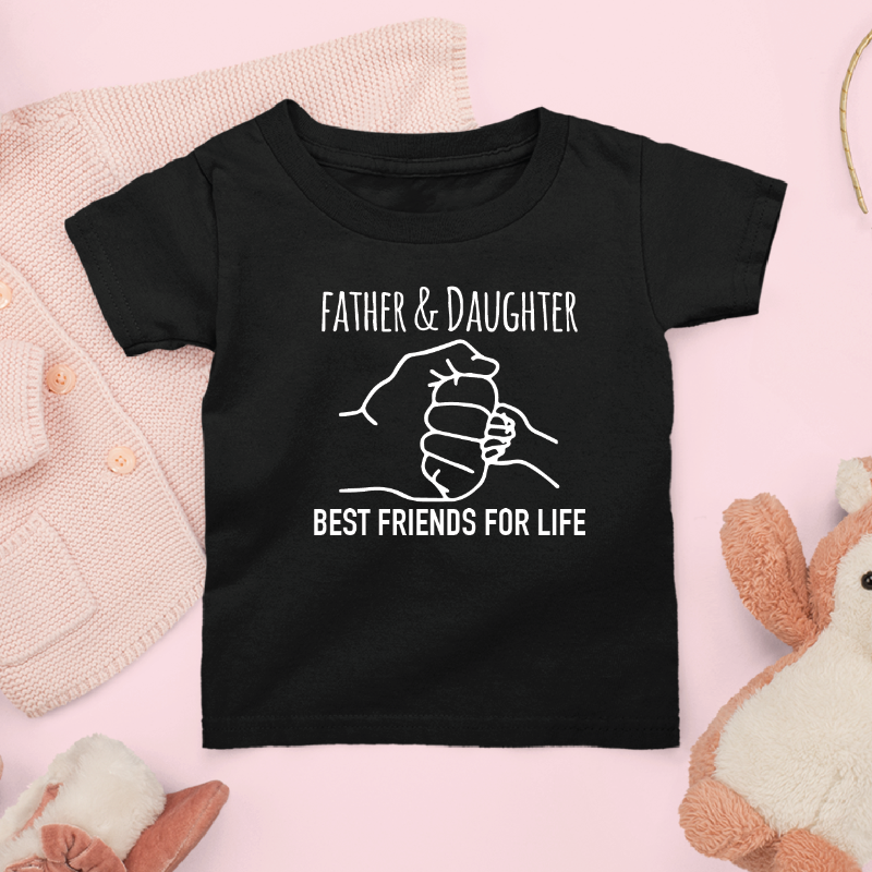 Daddy and Daughter/Son Matching Fist Bump T-shirts