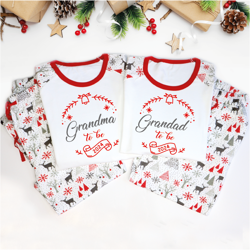 Mummy and Daddy to be Matching Christmas Pyjamas