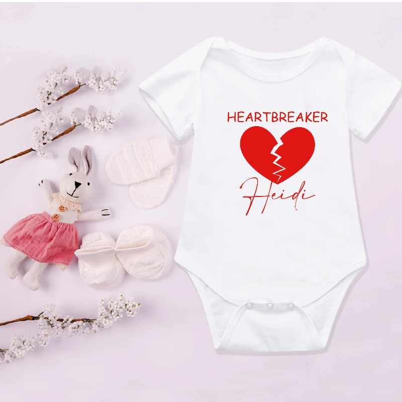 Heartbreaker Personalised Kids T-shirt and Baby Vest