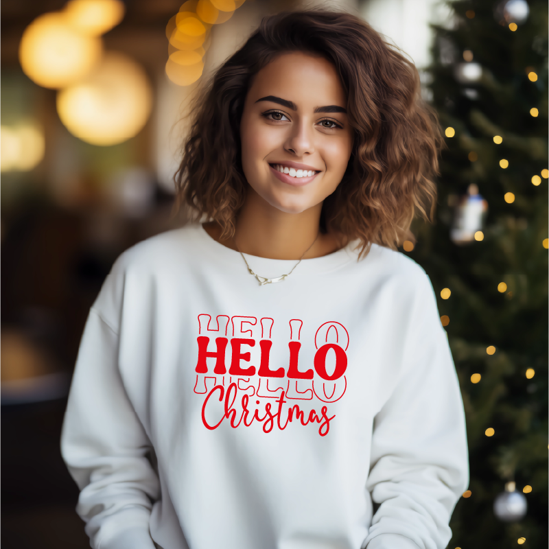 Hello Christmas Sweater