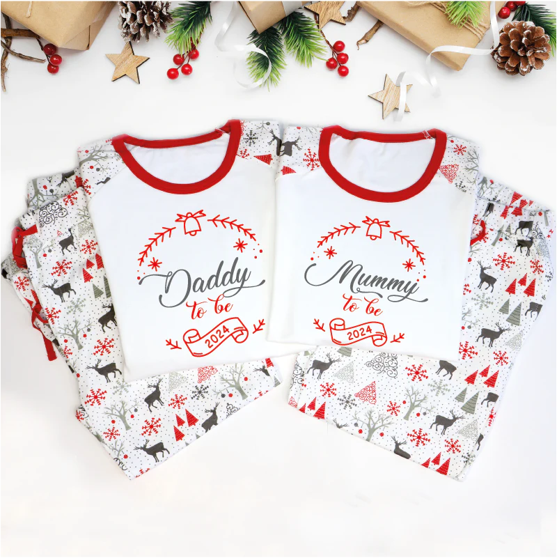 Grandma and Grandad to be Matching Christmas Pyjamas Luss Wonderland