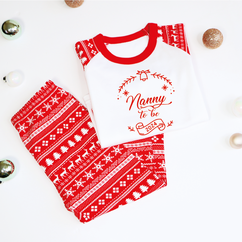 Mummy and Daddy to be Christmas Pyjamas
