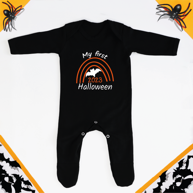 My First 1st Halloween 2023 Baby Sleepsuit Vest
