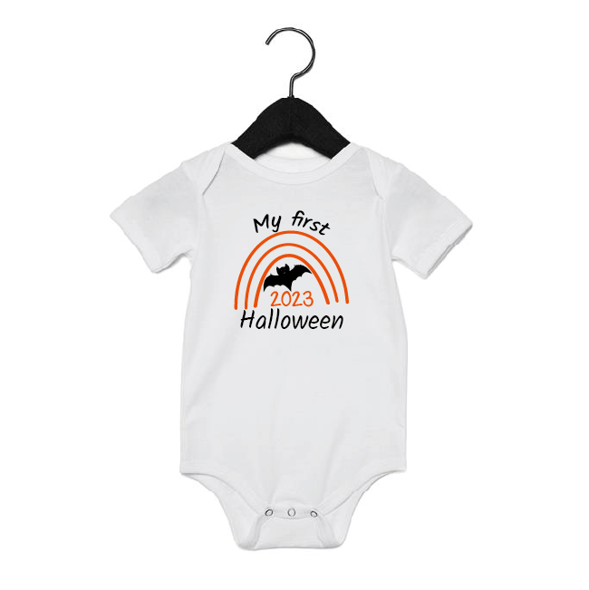 My First 1st Halloween 2023 Baby Sleepsuit Vest