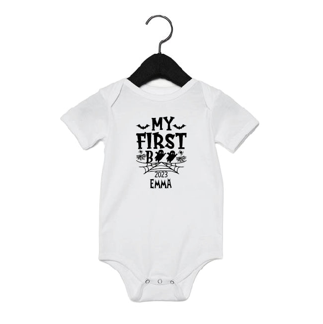 My First BOO Baby grow