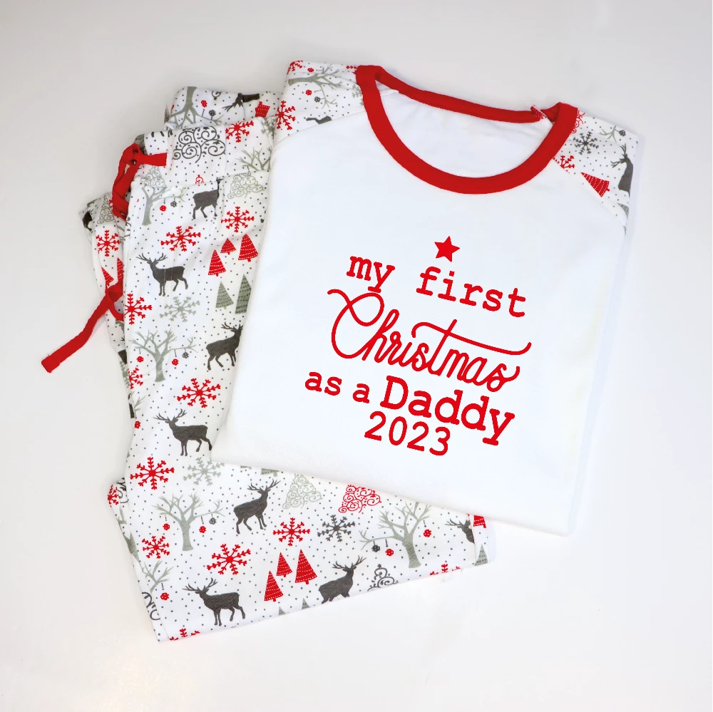 My First Family as a Daddy  My First Christmas as a Mummy  My First Christmas Matching Pyjamas