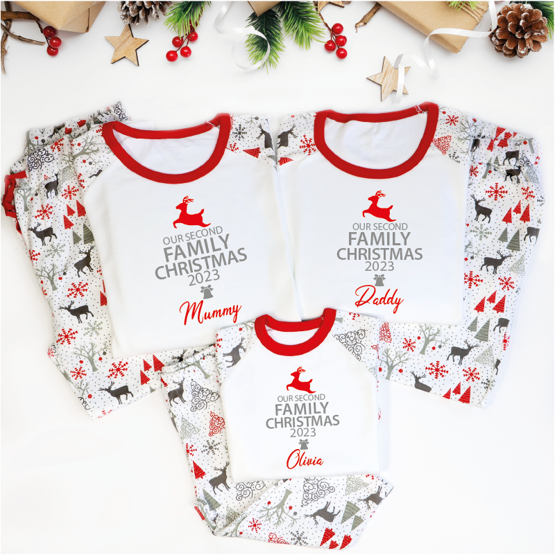 Our Second Family Christmas Pyjamas