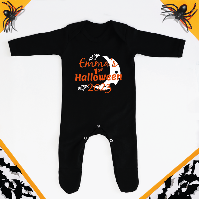 Personalised Baby's First Halloween Outfit