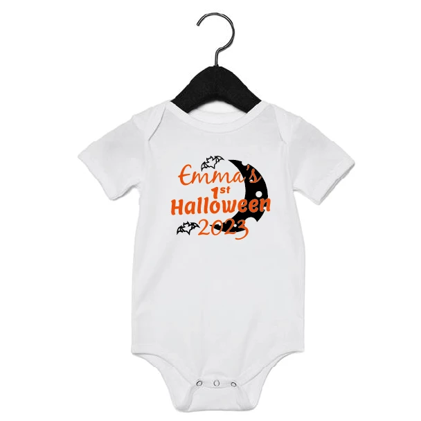 Personalised Baby's First Halloween Outfit