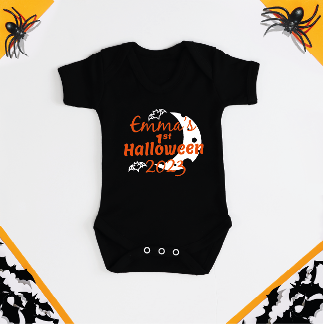 Personalised Baby's First Halloween Outfit