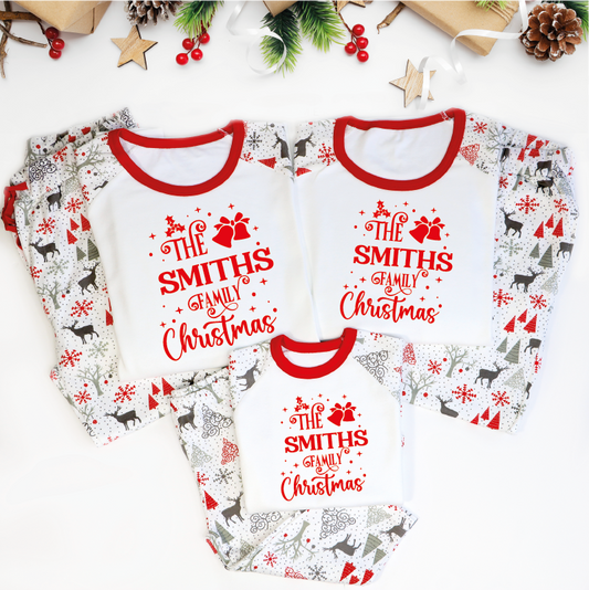 Personalised The Family Christmas Pyjamas