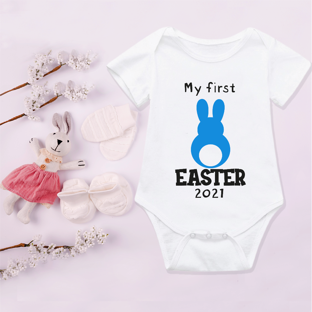 My First Easter 2021 Bunny Baby Bodysuit - Main Image
