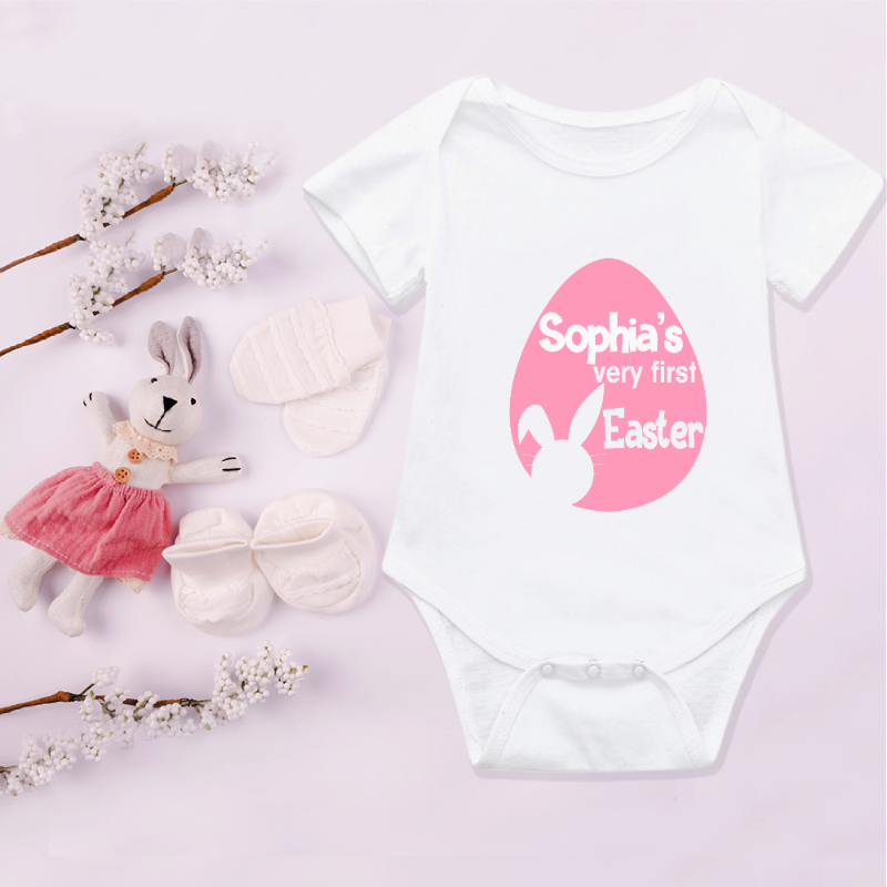 Personalised Very First Easter Baby Bodysuit