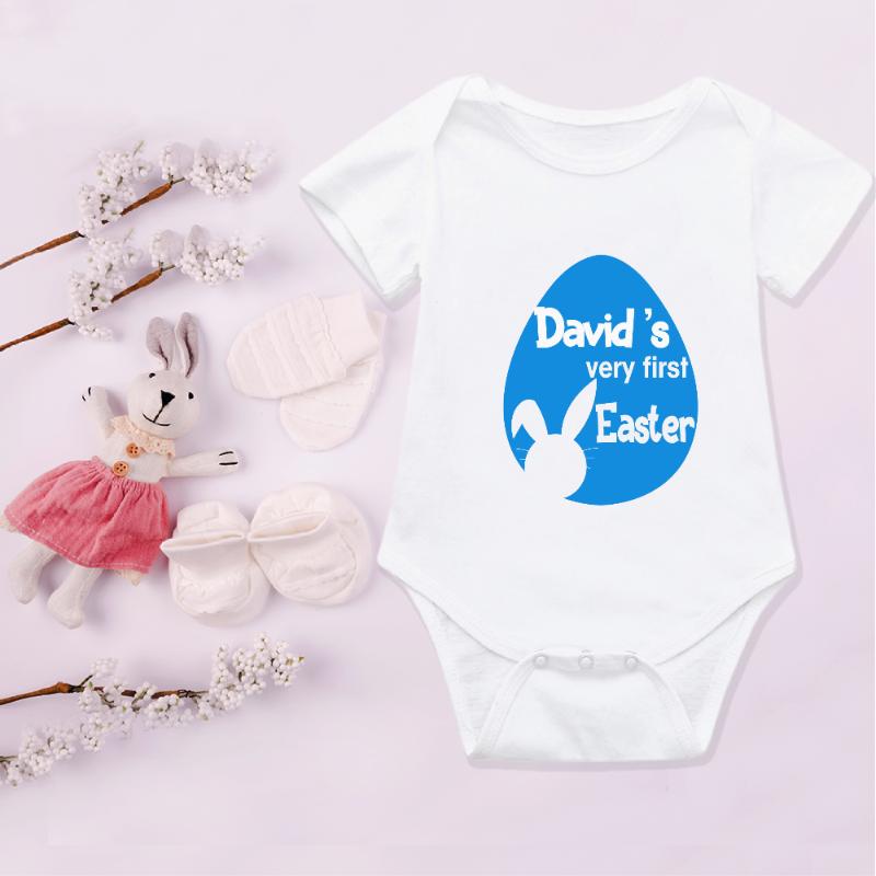 Personalised Very First Easter Baby Bodysuit