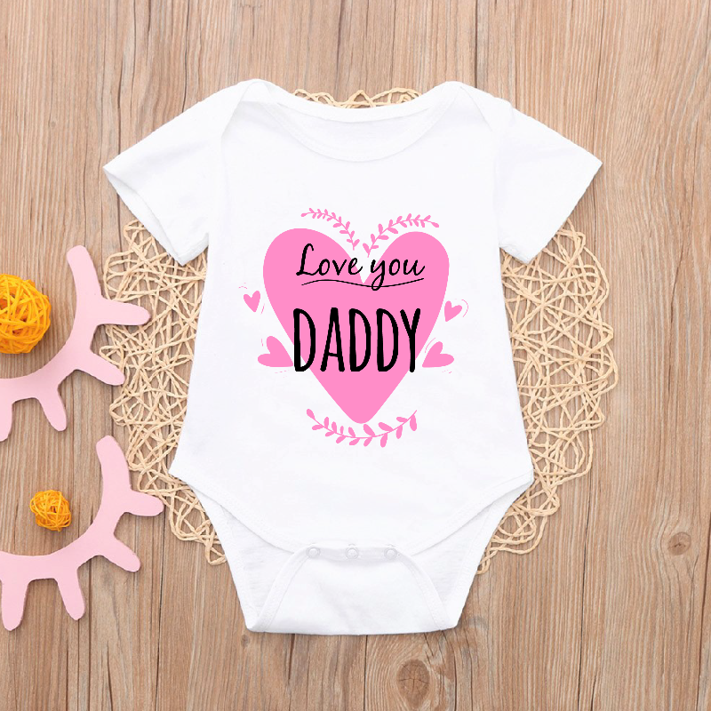 I love my daddy baby best sale girl clothes