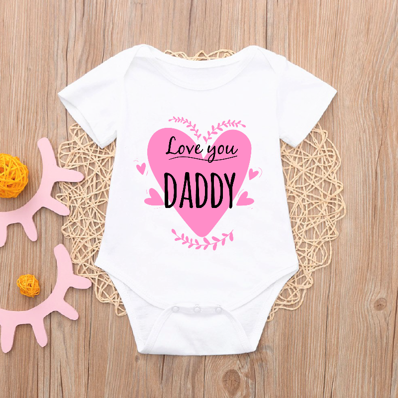 Love You Daddy Baby Vest