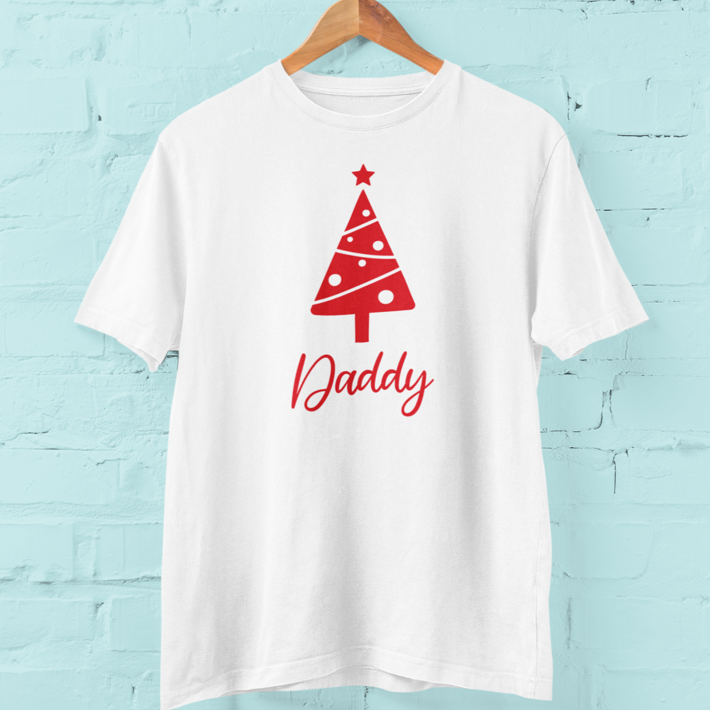 Christmas Tree Name Family T-shirts