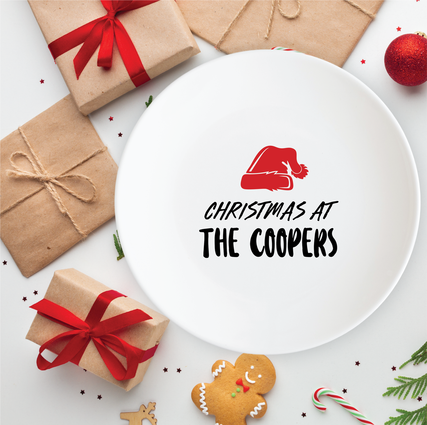 Personalised Christmas at the Coopers Plate
