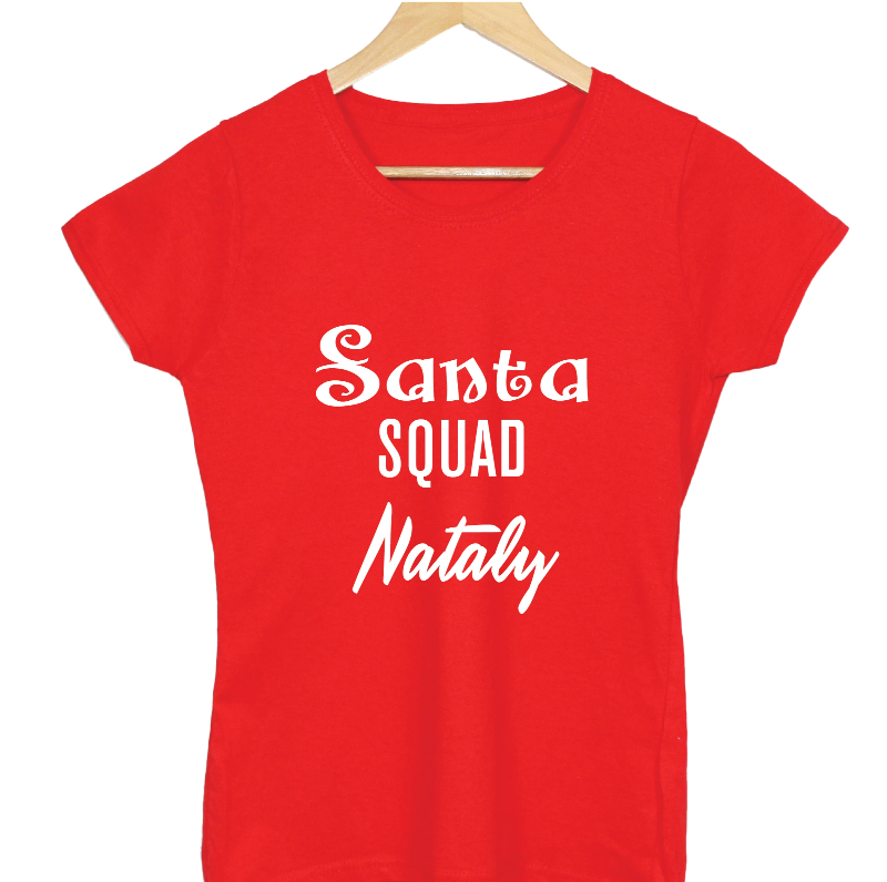 Personalised Santa Squad T-shirt