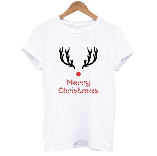 Merry Christmas Reindeer T-shirt