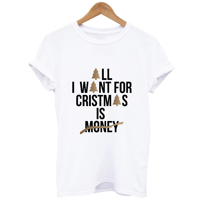 All I Want For Christmas Is Money T-shirt